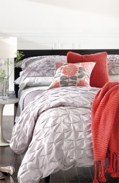 45 Grey And Coral Home Décor Ideas - DigsDigs 45 Grey And Coral Home Décor Ideas - DigsDigs