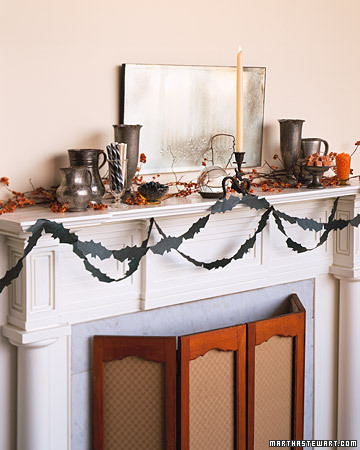 Halloween Mantel Decorating Ideas