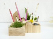 Hand Made Zen Organizers Of Wood For Your Working Place