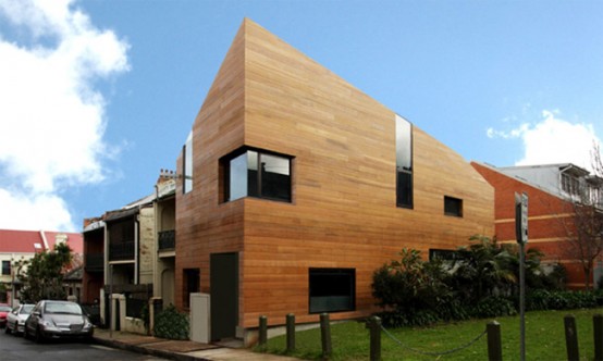 Hard Timber Clad House Design