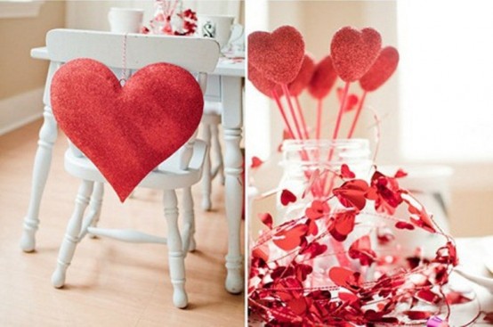 Heart Decorations For Valentine's Day
