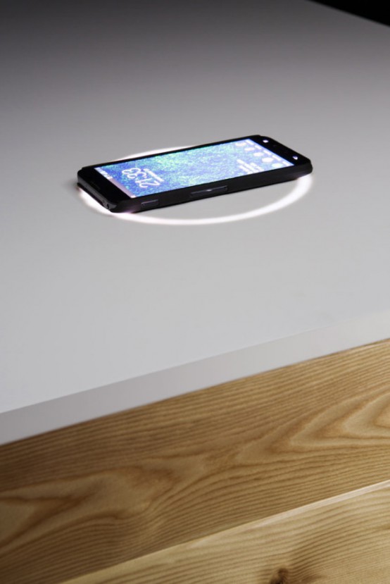 High Tech Katedra Desk That Charges Your Phone