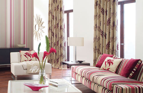 Higly Patterned Living Room Design