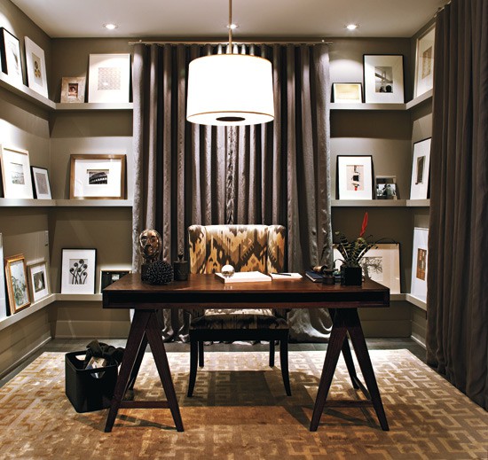 70 Gorgeous Home Office Design Inspirations - DigsDigs