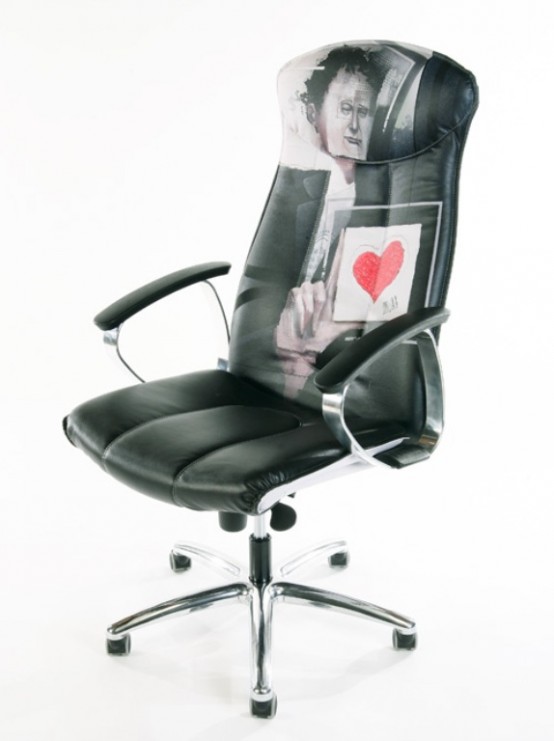 Cool Home Office Furniture With Stylish Prints - DigsDigs