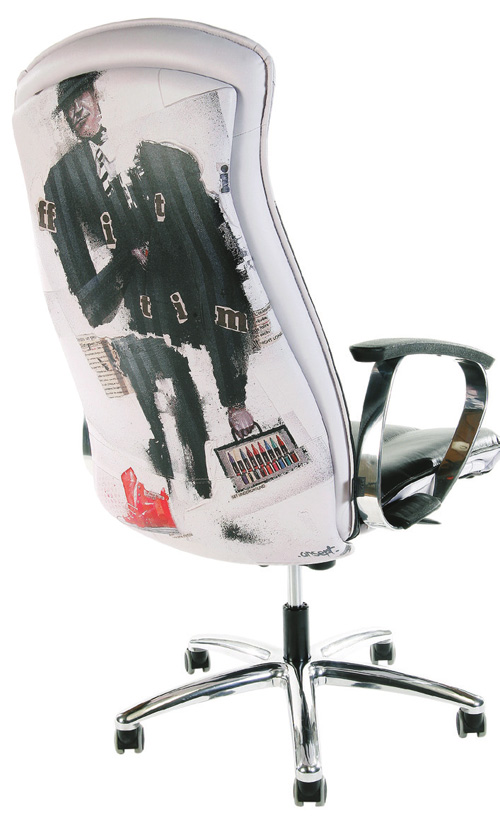 Cool Home Office Furniture With Stylish Prints - DigsDigs