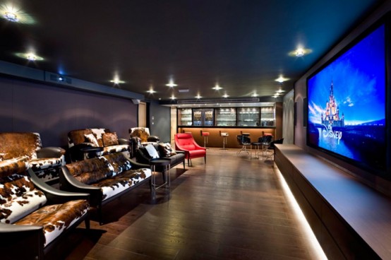 Featured image of post Modern Small Home Theater Design / Design ideas for a large modern enclosed home theatre in atlanta with carpet, a projector screen, white.