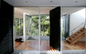 House Designed As Series Of Glass And Timber Pavilions