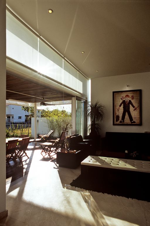 House Made Of Spanish Marble Slabs In Ivory Tones