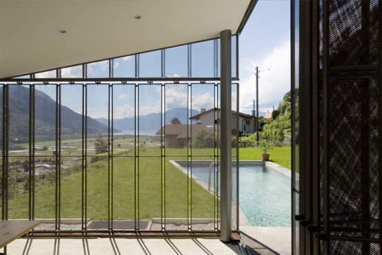 House Made of Wood And Copper with Stunning Views