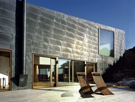 House On The Cliff Carved Into The Solid Rock