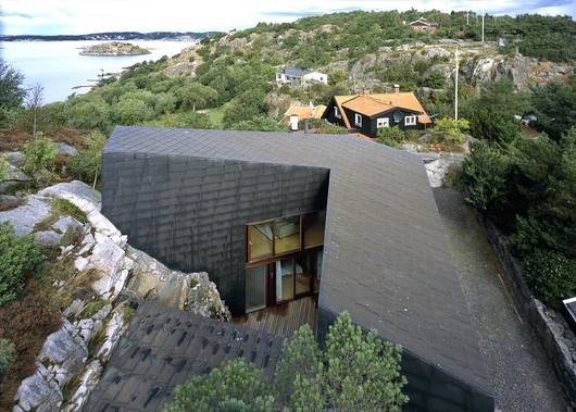 House On The Cliff Carved Into The Solid Rock