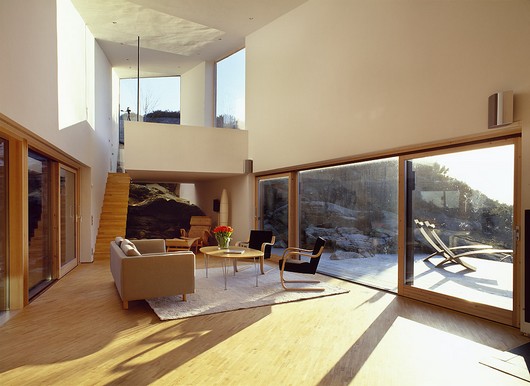 House On The Cliff Carved Into The Solid Rock