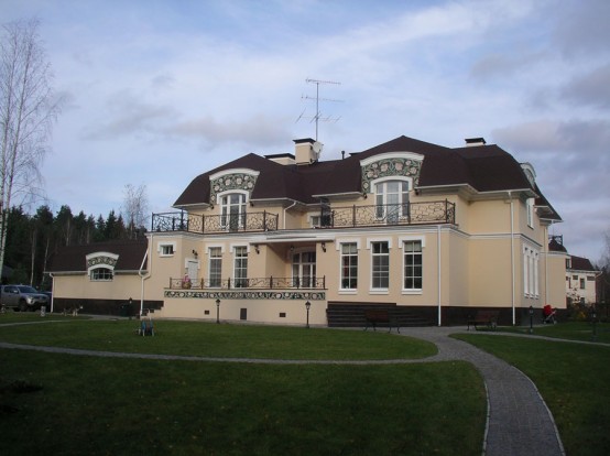 House With Ceramic Facade Elements