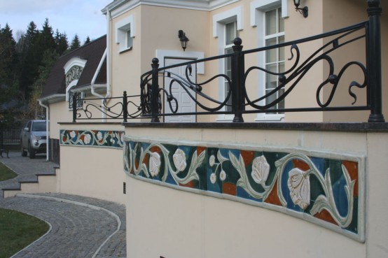 House With Ceramic Facade Elements