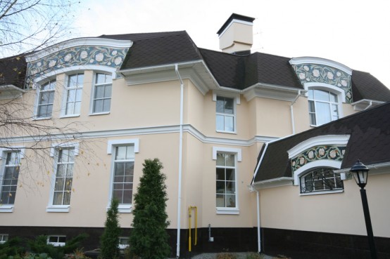 House With Ceramic Facade Elements