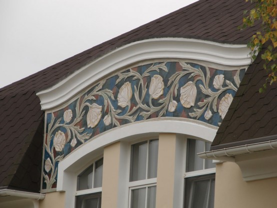 House With Ceramic Facade Elements