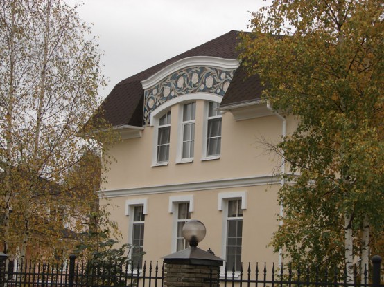 House With Ceramic Facade Elements