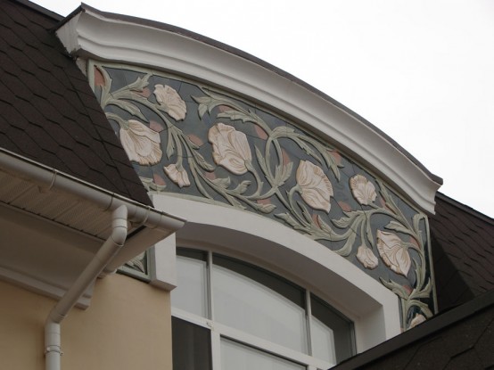 House With Ceramic Facade Elements