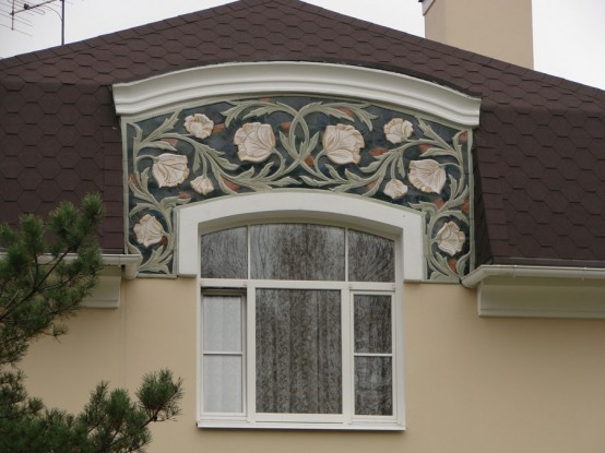 House With Ceramic Facade Elements