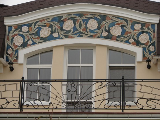 House With Ceramic Facade Elements