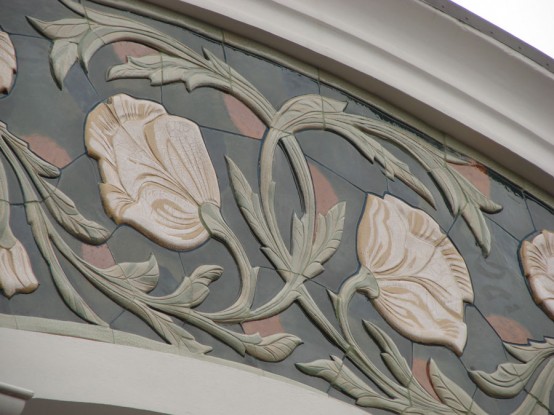 House With Ceramic Facade Elements