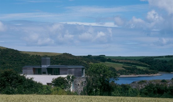 House With Raw Stone Exteriror