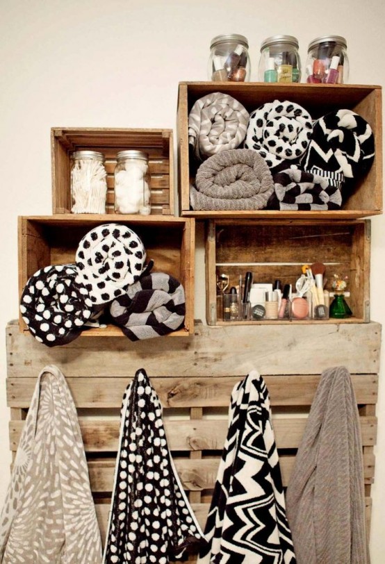 How To Incorporate Wood Crates Into Decor Ideas