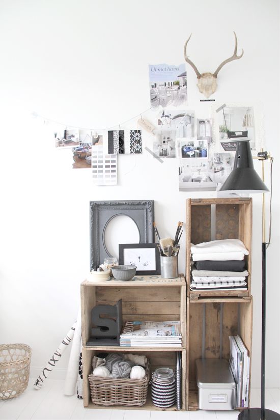 How To Incorporate Wood Crates Into Decor Ideas