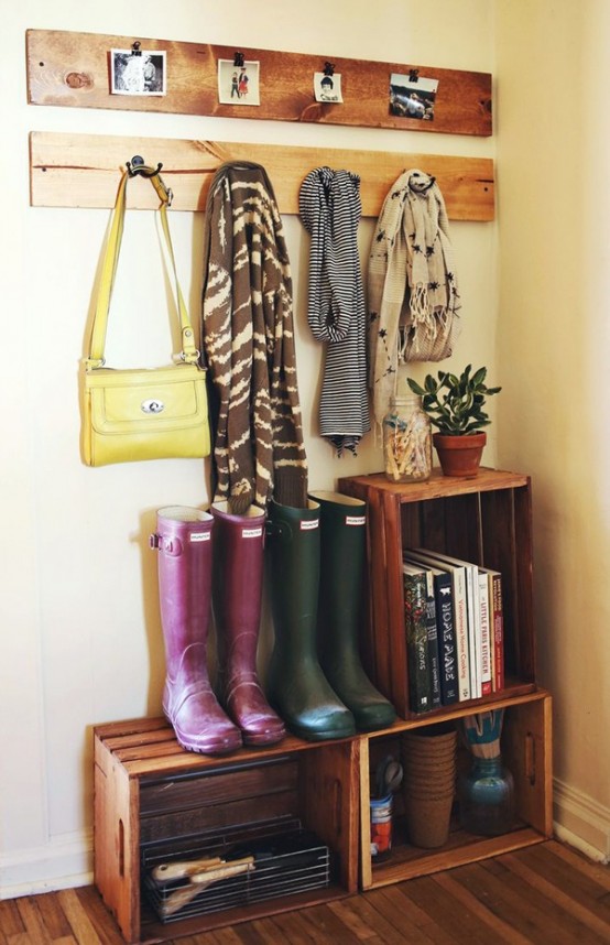 How To Incorporate Wood Crates Into Decor Ideas
