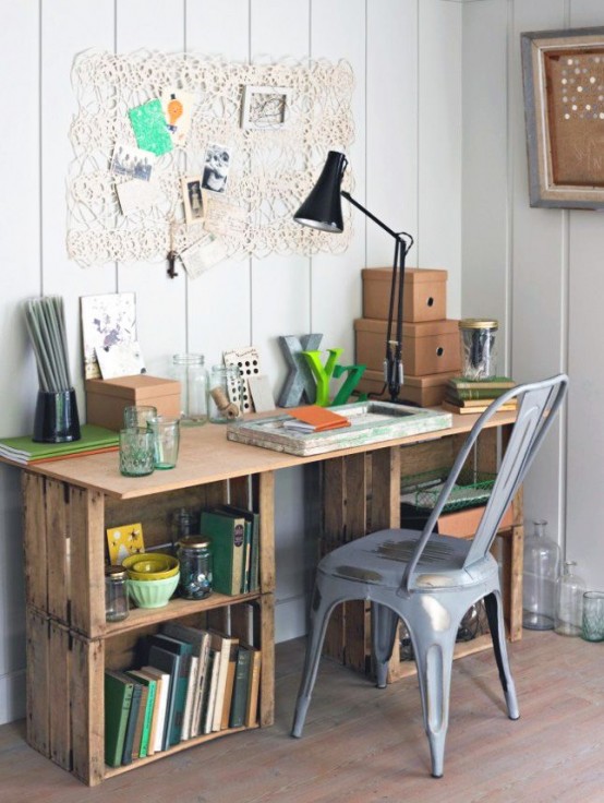 How To Incorporate Wood Crates Into Decor Ideas