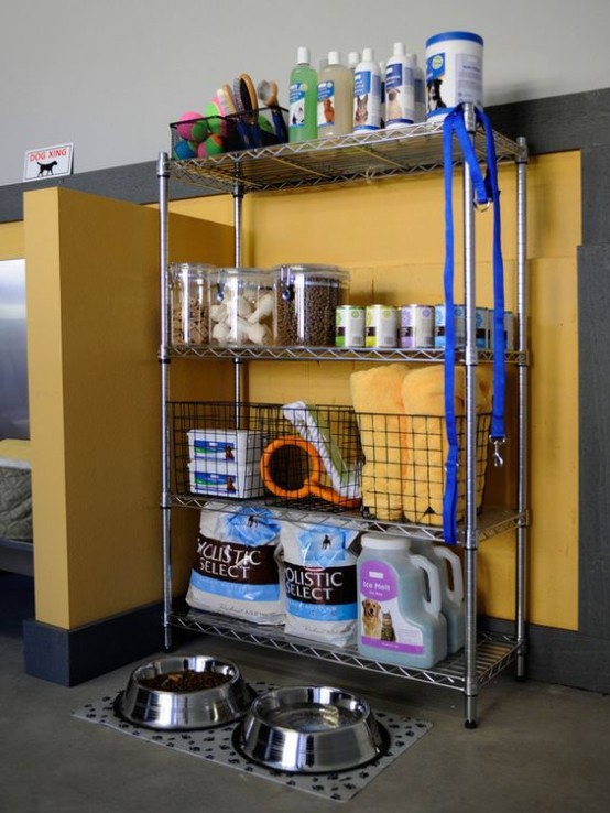 How To Organize All Your Pet Supplies Comfortably 17 Ideas DigsDigs