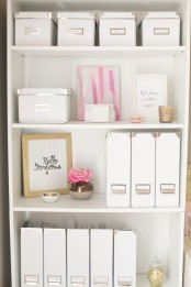 a storage unit with boxes and files is a nice storage unit for a modern space, this is an ultimate piece