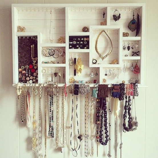 How To Organize Your Jewelry In A Comfy Way 40 Ideas DigsDigs