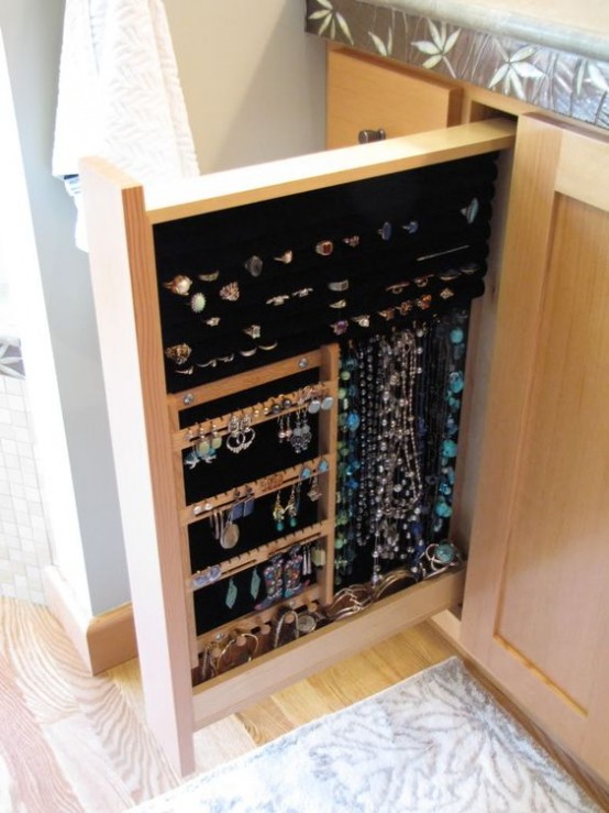How To Organize Your Jewelry In A Comfy Way 40 Ideas DigsDigs