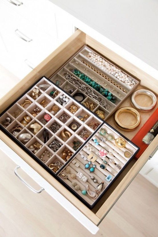 How To Organize Your Jewelry In A Comfy Way 40 Ideas 