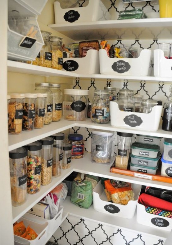 How To Organize Your Pantry: 35 Easy And Smart Ideas - DigsDigs