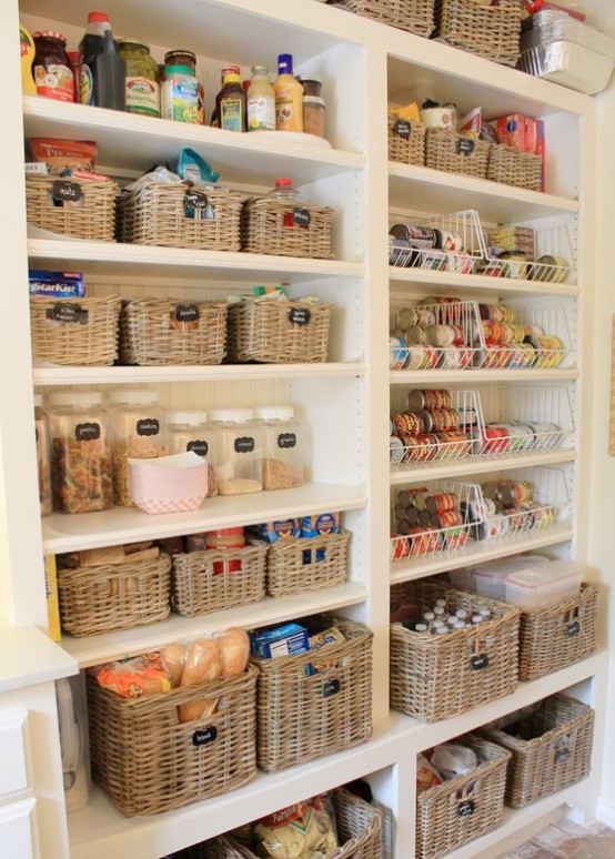 how to organize your pantry: 35 easy and smart ideas