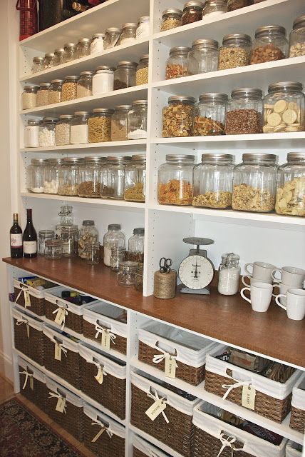 How To Organize Your Pantry: 35 Easy And Smart Ideas - DigsDigs
