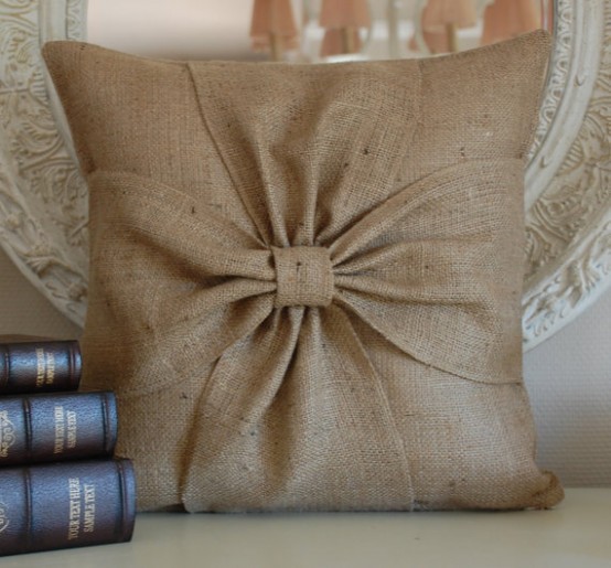 How To Rock Burlap In Home Decor Ideas