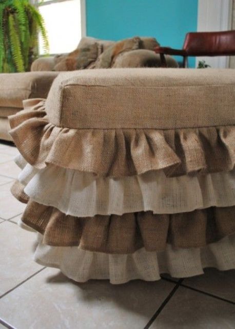 How To Rock Burlap In Home Decor Ideas
