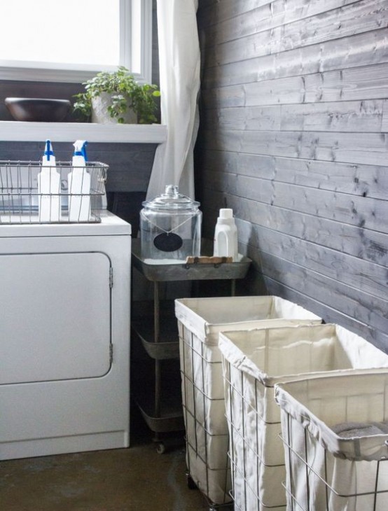 How To Smartly Organize Your Laundry Space: 37 Ideas