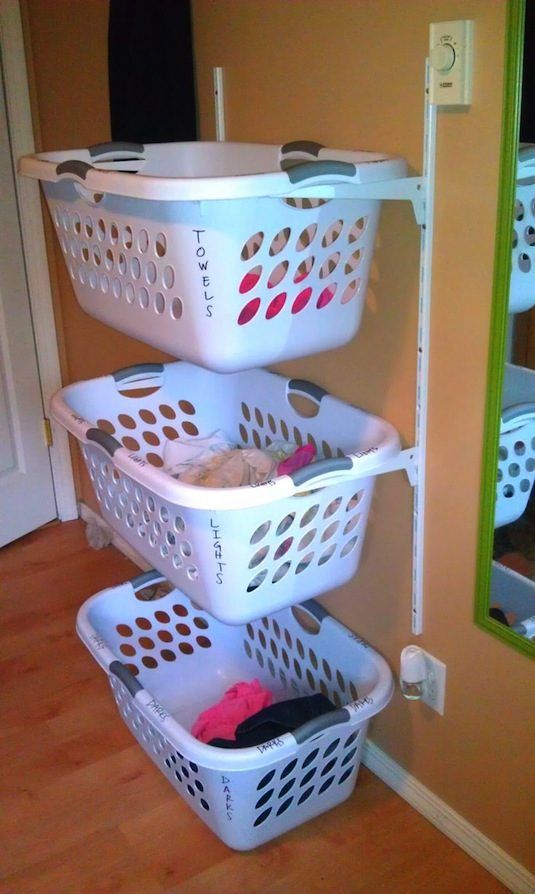 How To Smartly Organize Your Laundry Space: 37 Ideas