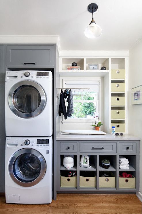 How To Smartly Organize Your Laundry Space: 37 Ideas