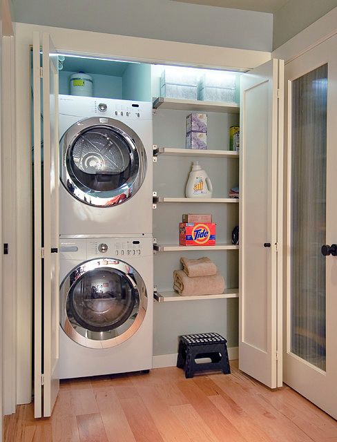 How To Smartly Organize Your Laundry Space: 37 Ideas