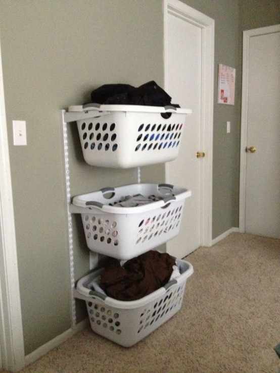 How To Smartly Organize Your Laundry Space: 37 Ideas