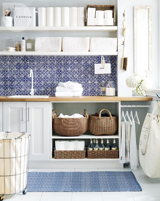 How To Smartly Organize Your Laundry Space: 37 Ideas