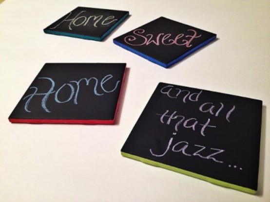 How To Use Chalkboard Pieces In Home Decor Ideas