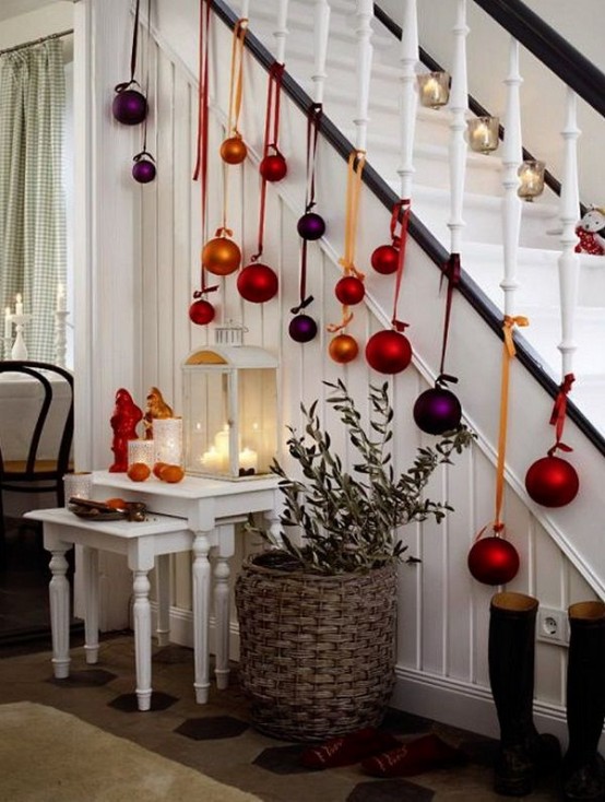 How To Use Christmas Ornaments In Home Decor Ideas