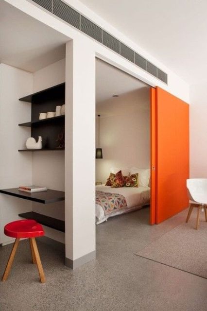 How To Use Color And Textures In Small Spaces: 24 Ideas - DigsDigs - Cost-Effective Interior Textures For Small Spaces